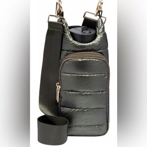 Water bottle cross body bag by Wanderfull. Water bottle not included.